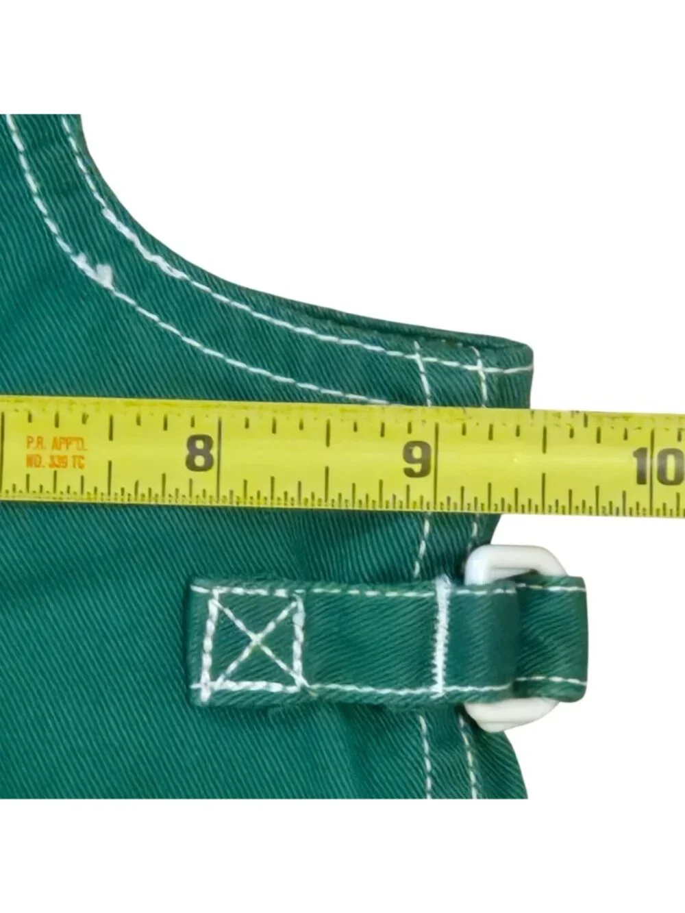 Izod Lacoste Infant Toddler Green Overalls Crocodile Alligator 12 Months Vintage